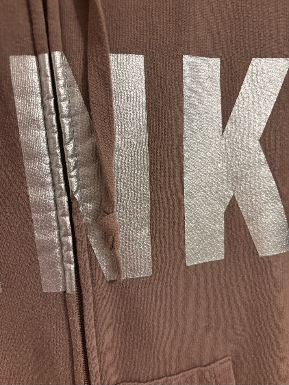Victoria's Secret PINK zip up hoodie - Picture 5 of 8